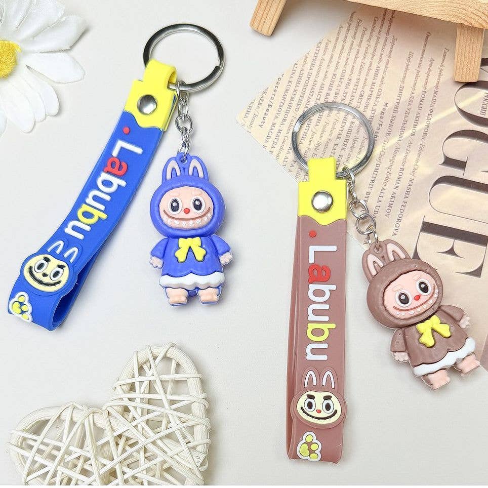 Funny Monkey Handbag Charm Key Chain