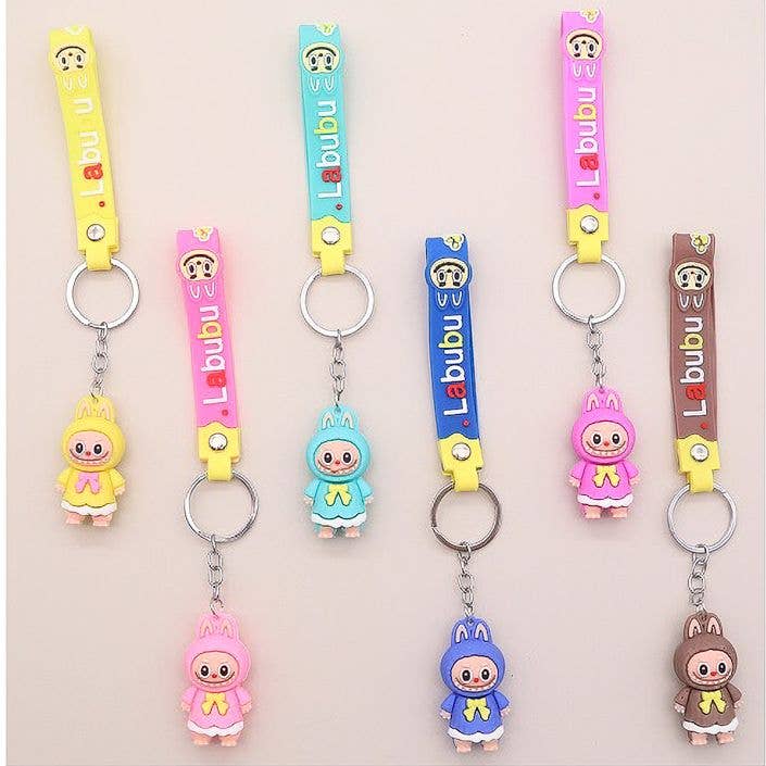 Funny Monkey Handbag Charm Key Chain