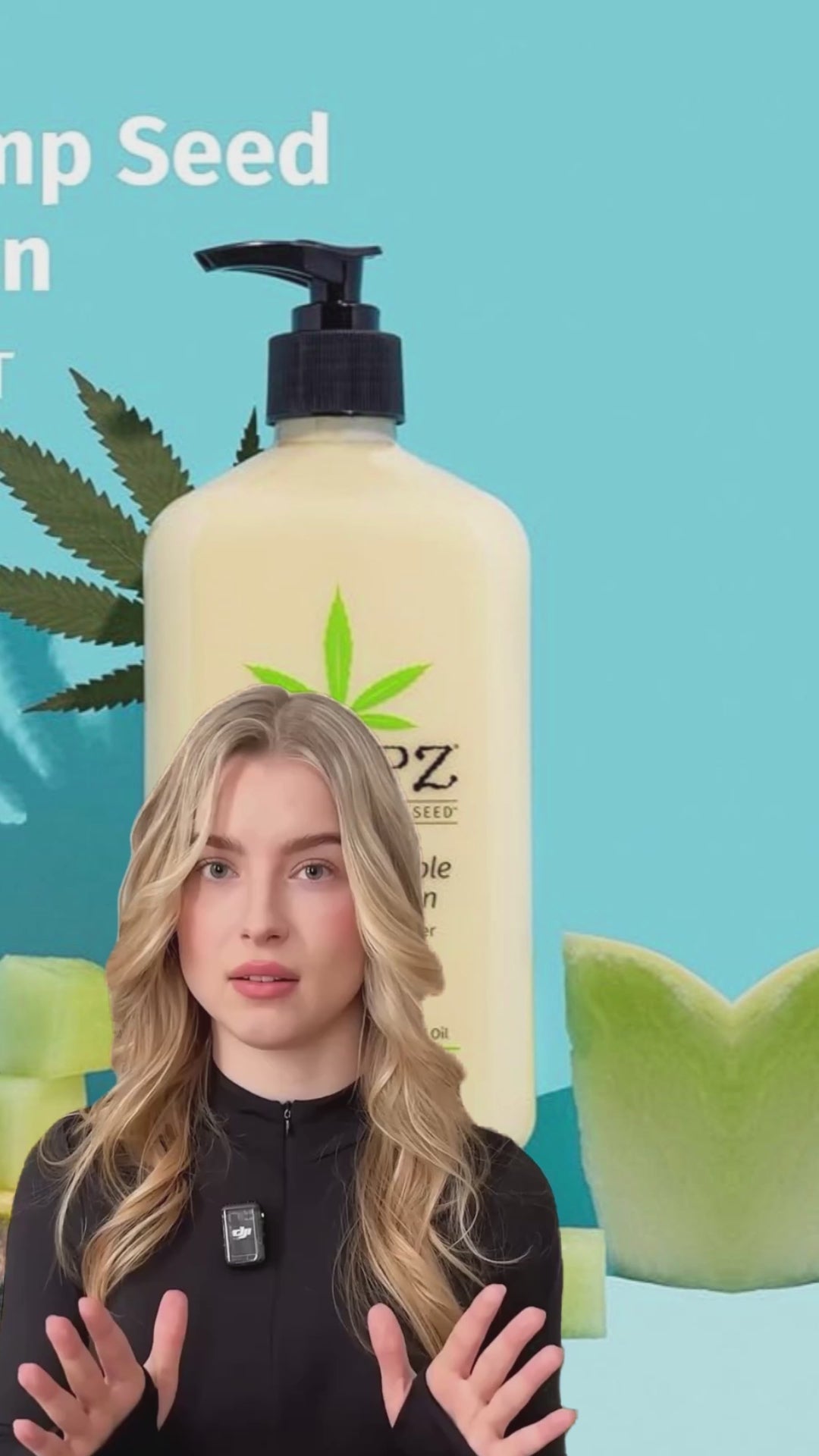 Hempz body lotion